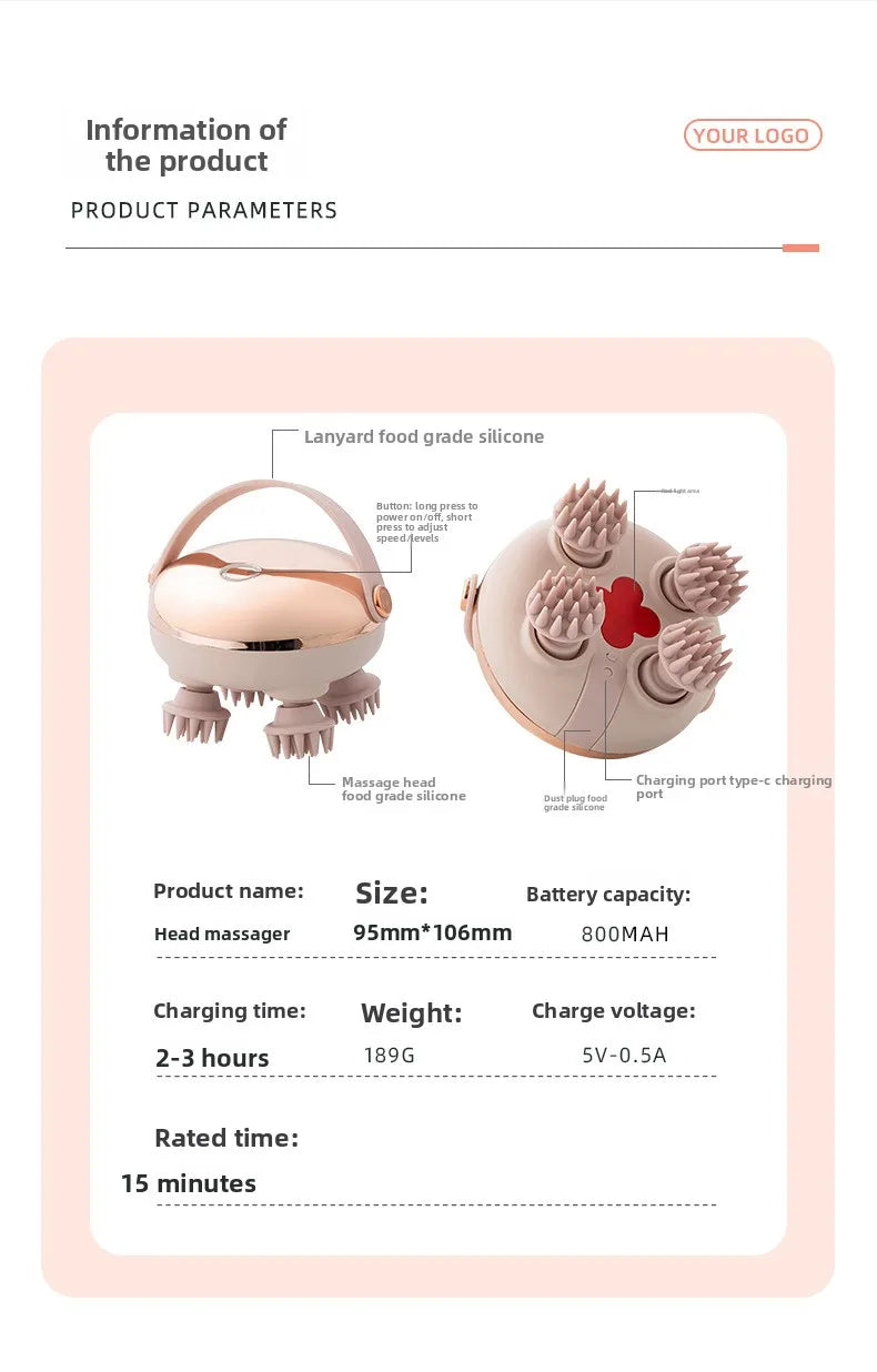 Komua 10 · Scalp Massager