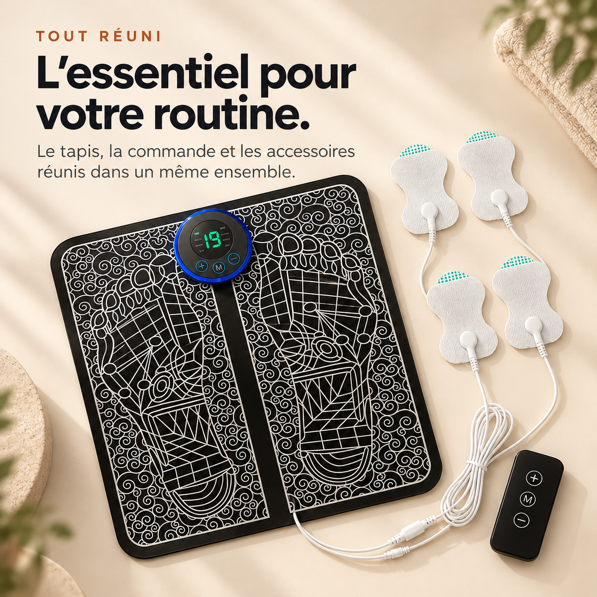 Komua 01 · Masseur de pieds