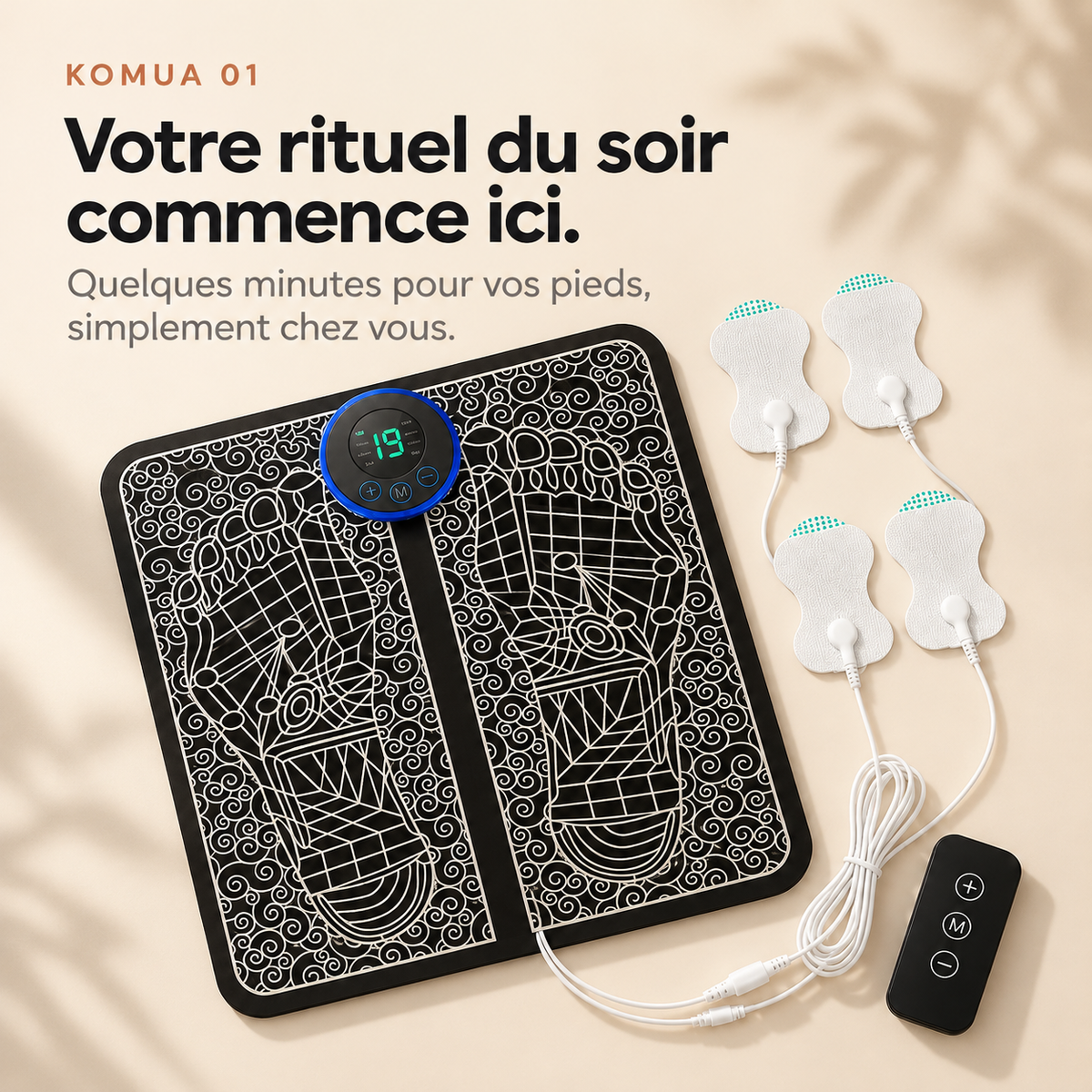 Komua 01 · Masseur de pieds