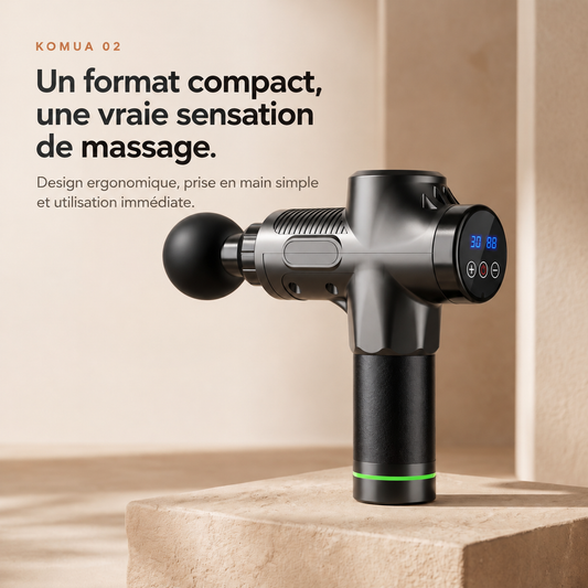 Komua 02 · Pistolet de massage