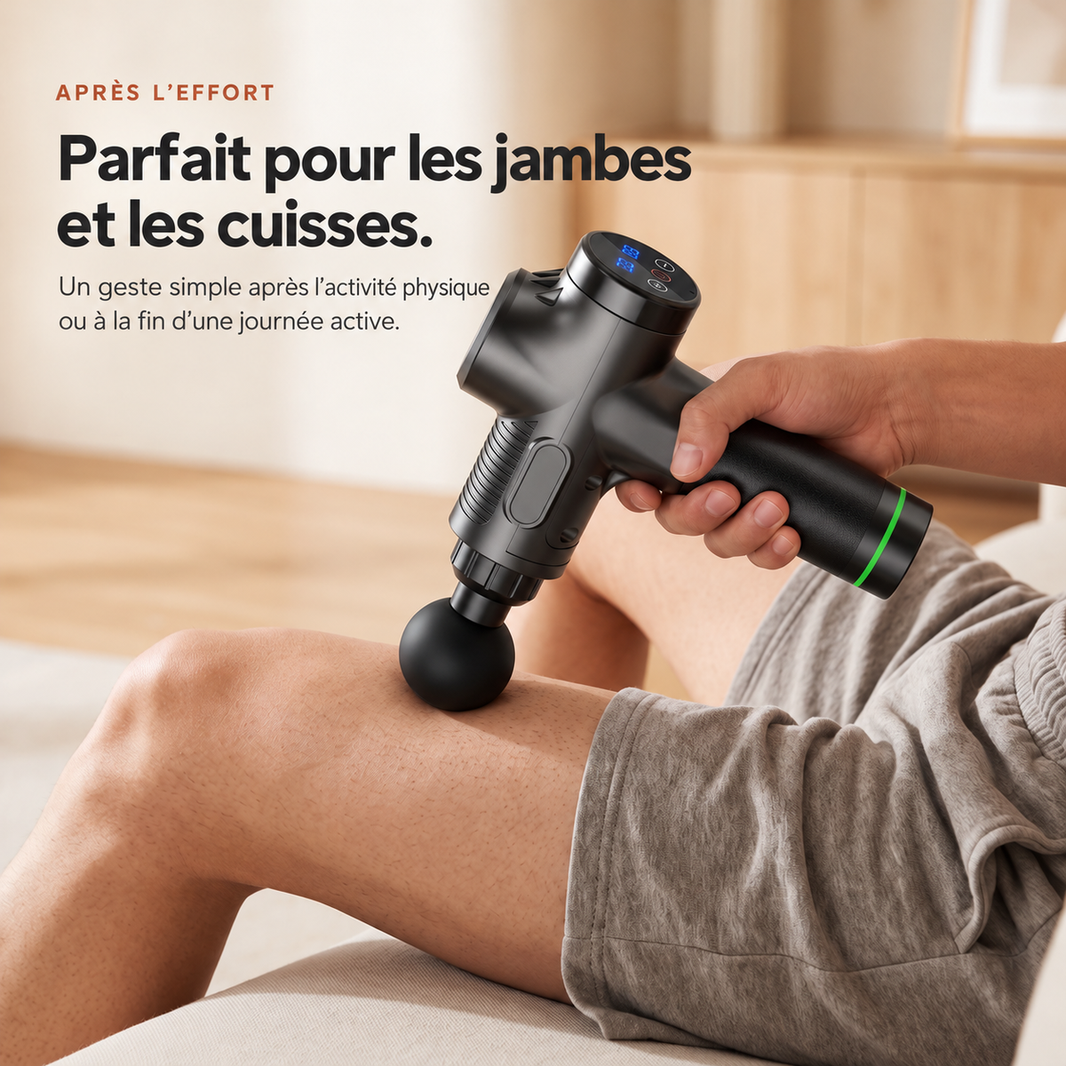 Komua 02 · Pistolet de massage