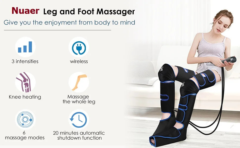 Komua 09 · Beinmassagegerät mit Luftkompression