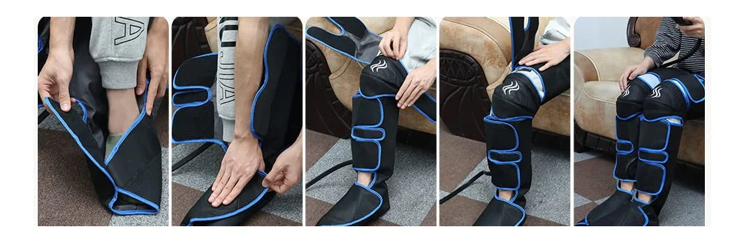 Komua 09 · Beinmassagegerät mit Luftkompression