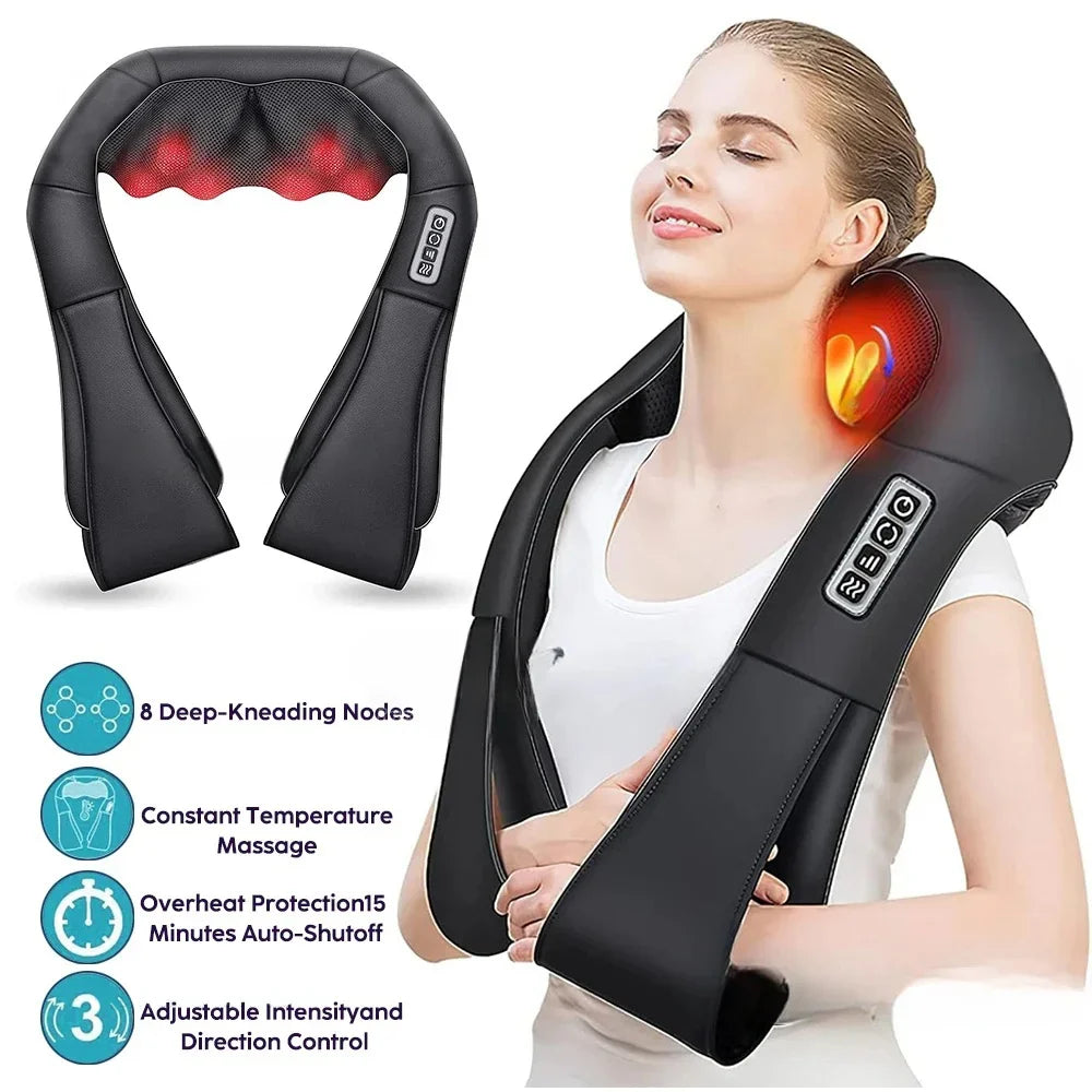 Komua 08 · Wrap-Around Shiatsu Massager