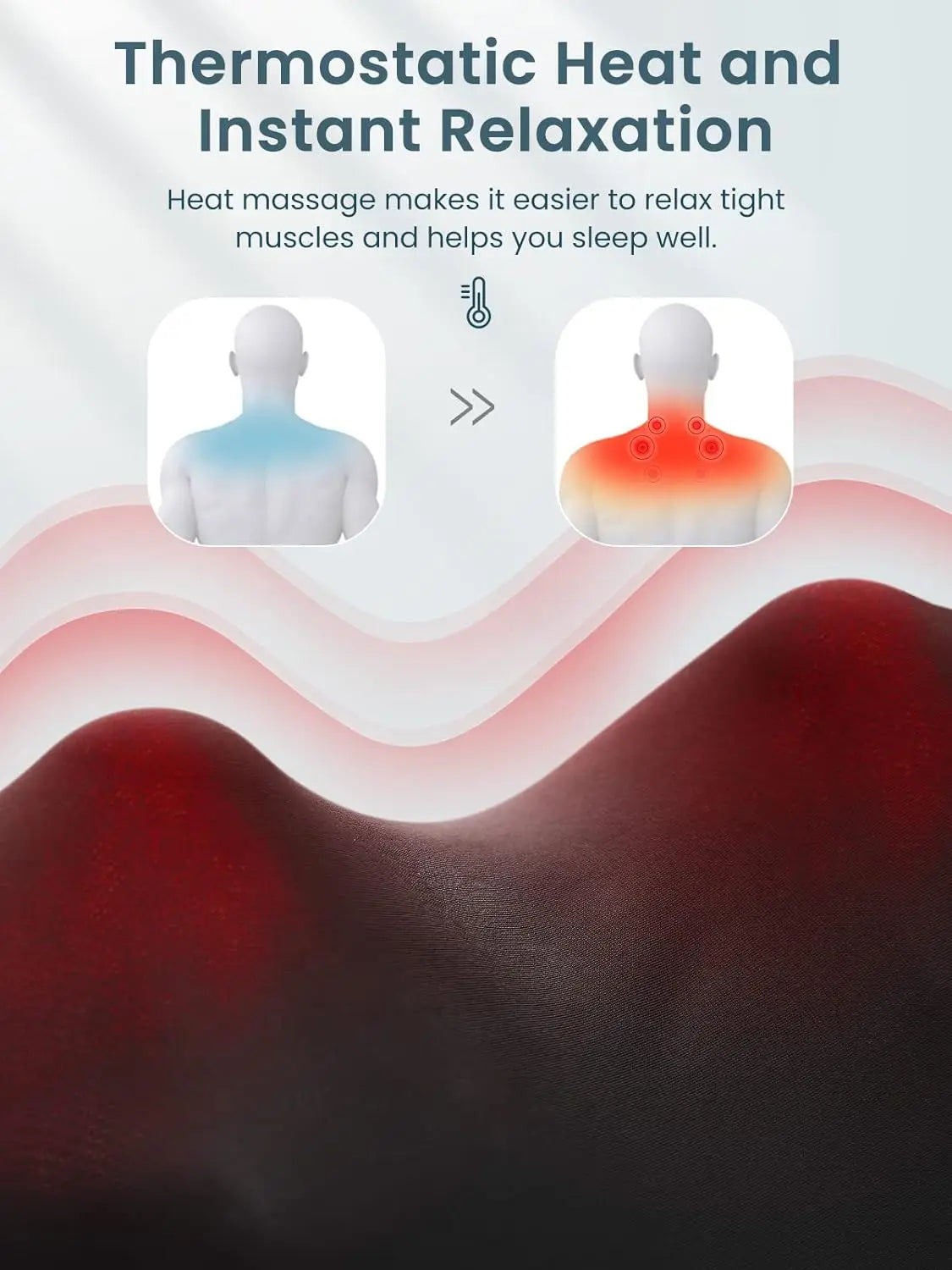 Komua 08 · Wrap-Around Shiatsu Massager