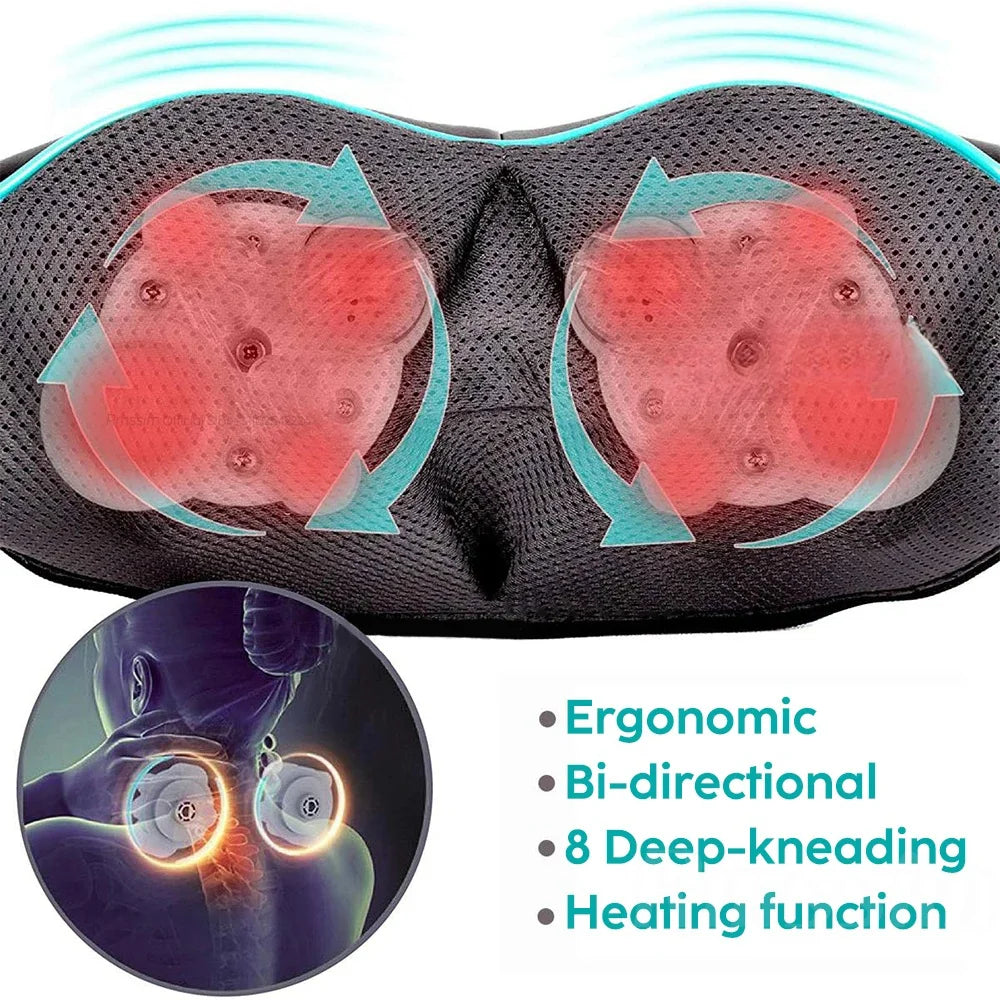 Komua 08 · Wrap-Around Shiatsu Massager