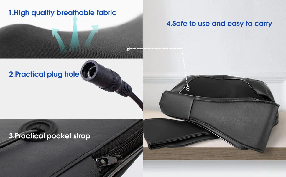 Komua 08 · Wrap-Around Shiatsu Massager